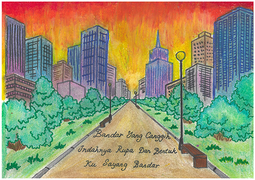 BANDAR YANG CANGGIH INDAHNYA RUPA DAN BENTUK KU SAYANG BANDAR