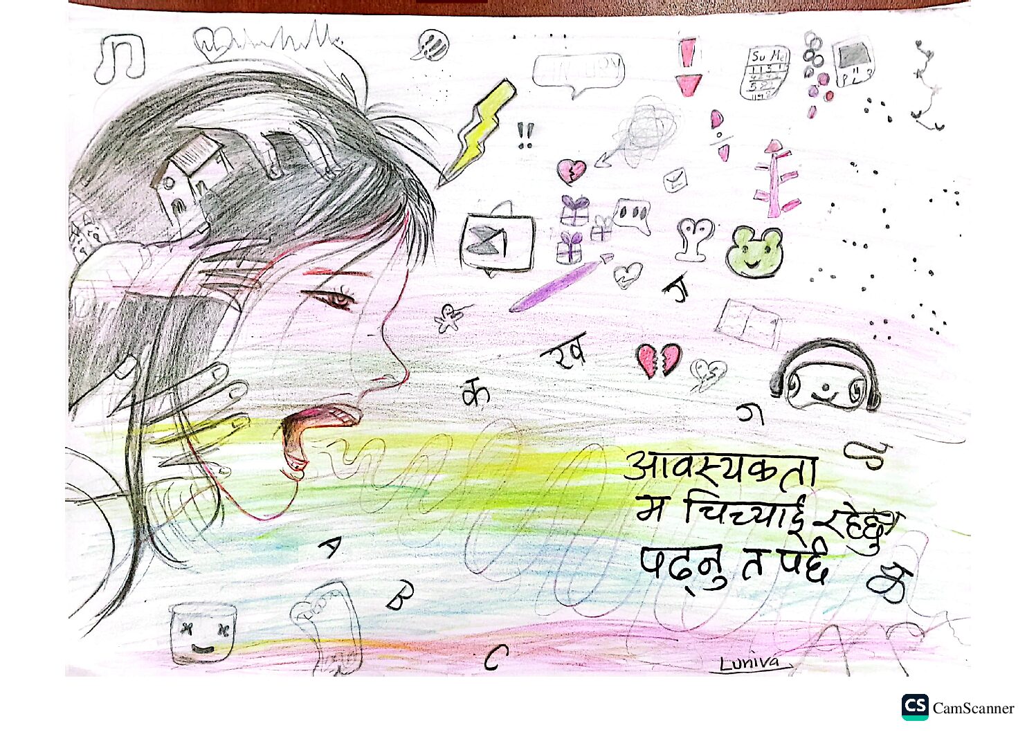 आवस्यकता म चिच्याई रहेछु पढ्नु त पर्छ