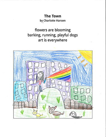 Flowers are blooming Barking, running, playful dogs Art is everywhere